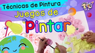 Juegos de Pintar: Técnicas de Pintura para Niños