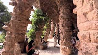 2023西班牙之旅［3］曾经的烂尾工程如今的世界遗产～桂尔公园 #parkguell #barcelona