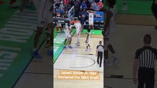 Auburn's Jabari Smith Jr. has declared for the 2022 NBA Draft 🍑🏀 #shorts