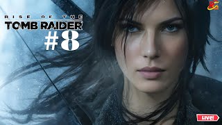 🔴 RISE OF THE TOMB RAIDER Gameplay Walkthrough Part-8 FULL GAME |1080p 60FPS PC ULTRA]-LIVE