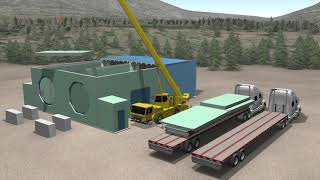 Mine Air Heater | Animation | Howden