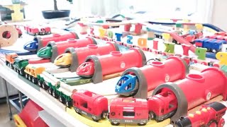 Brio 6 Subway tunnel Chuggington Thomas Tank Engine Train educational Train Videos Toy Vehicles