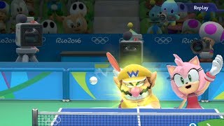 #Table Tennis( Extra Hard )Amy and Wario -Mario and Sonic at The Rio 2016 Olympic Games