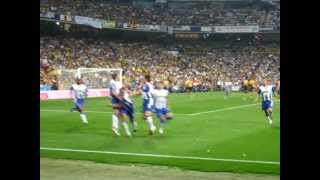 Gol de Tamudo en la final de la Copa del Rey 2006