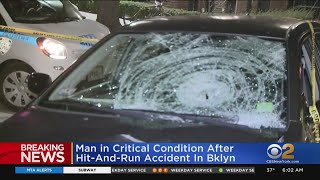 Man Critically Hurt In Brooklyn Hit-And-Run