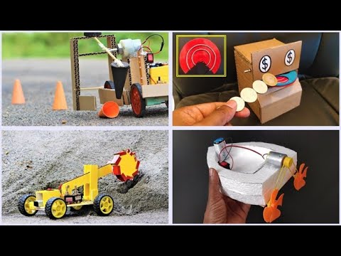 4 Creative Dc Motor Projects Youtube