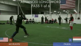 IGX 2015 Advanced Longsword Final (John Morahn v. Arto Fama)