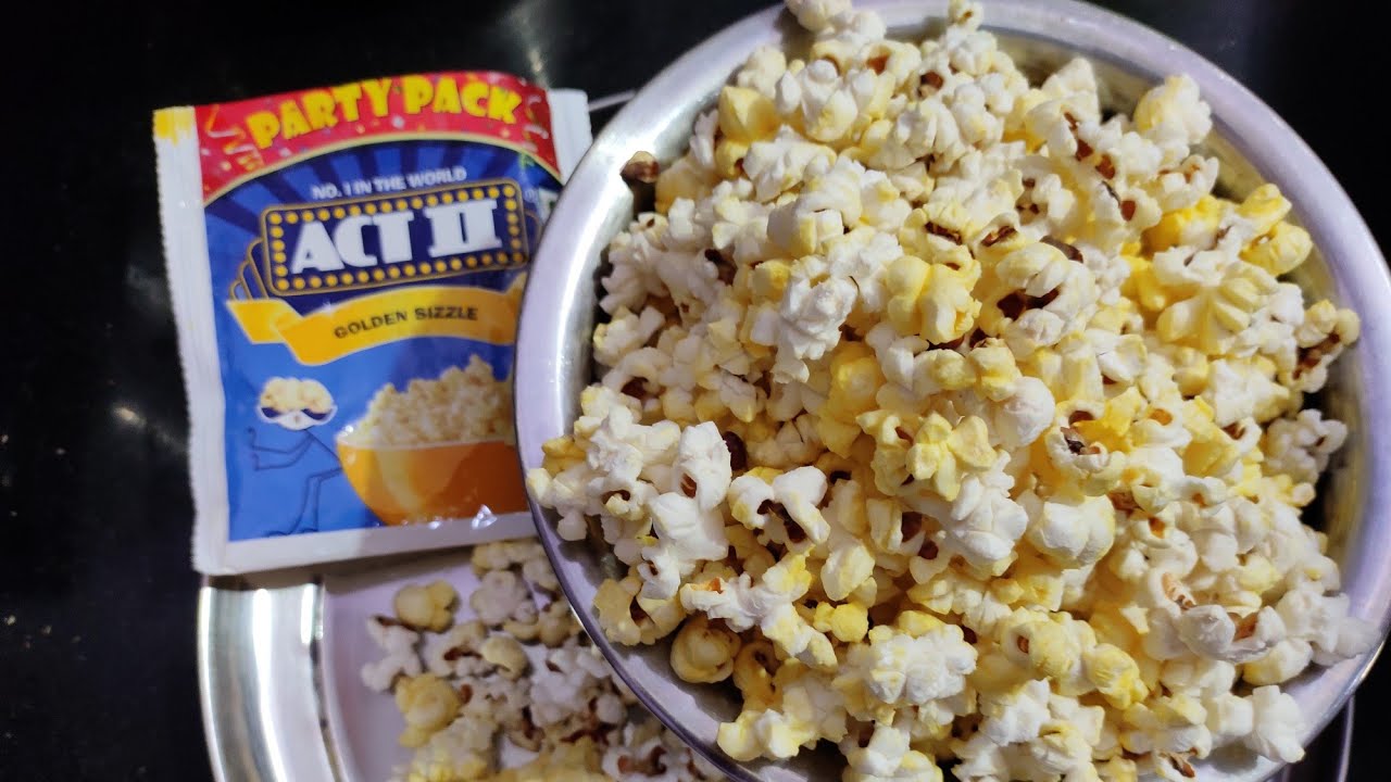 Act 2 Popcorn Recipe In Pressure Cooker - Homemade Popcorn In 3 Mins ...