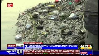 Air Sungai Cisadane Tercemar Limbah Pabrik