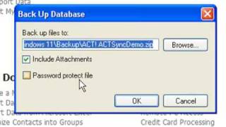123 ACT! Sync Backup