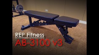 REP Fitness AB-3100 adjustable bench