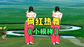 网红热门俏皮民族风《小模样》背面演绎