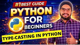 #16 Type Casting in Python | Python Tutorials For Beginners
