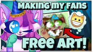 Drawing my fan’s AJ avatars because I can and it’s my birthday || + voice commentary