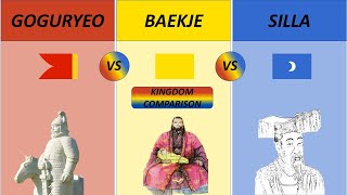 Goguryeo vs Baekje vs Silla   Kingdom Comparison