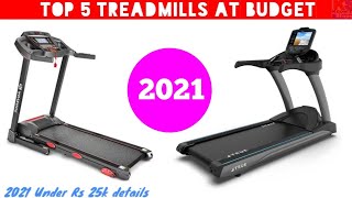 ✳️Top 5 Best treadmill at 🔥budget price | treadmill under ✔️rs 10k to 25000 india 2021