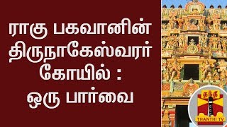 ராகு பகவானின் திருநாகேஸ்வரர் கோயில் : ஒரு பார்வை