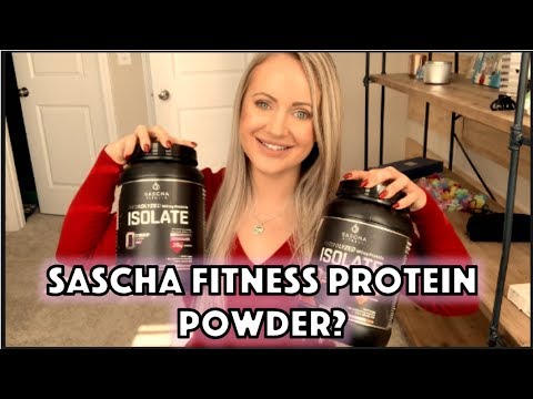 Sascha Fitness Whey Protein And BCAA+ Glutamine Review (ENGLISH) - YouTube