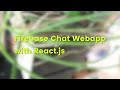 React JS Tutorial: Building Firebase Chat App (React Hooks)