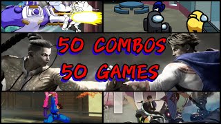 50 Combos From 50 Different Fighting Games