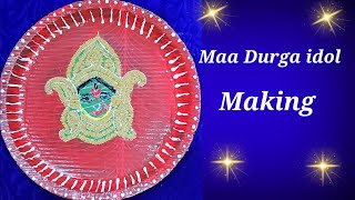 Durga Puja Craft Ideas||Diy Maa Durga Wall Hanging||Maa Durga Wall Decor