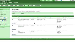 Self Service Advising for Faculty