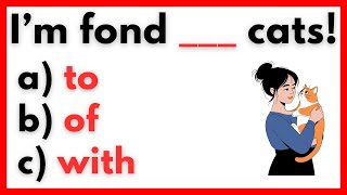 Prepositions In English Grammar: Advanced Grammar Quiz #learnenglish