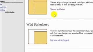 Changing Colors In Your Wiki