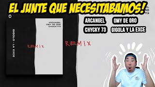 REACCIONANDO A BLANCO NEGRO REMIX 🔥  Gigolo. La Exce, Arcángel, Omy de Oro, Chucky 73