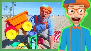 Blippi Videos for Kids | Playing with Sand Toys and More!  30 Mins