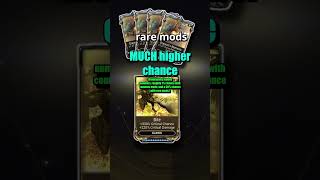 You SHOULD transmute mods!