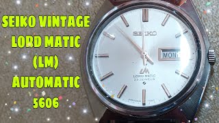 #Ka Watchiador, # Vintage (LM) LORD MATIC SEIKO 5606A. Repair and Buffing the Case.