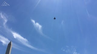 F-35 fighter jet from Beaufort flies over White House for Polish President’s visit