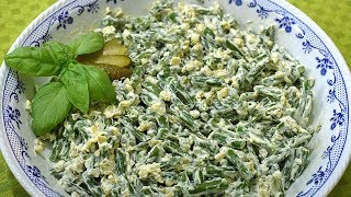 Hladna salata od zelenih mahuna (fažola) - Insalata fredda di fagiolini | Kuham jakuhaš ti