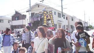 松原市内秋祭りの様子　更池地区２