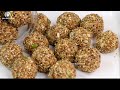 winter special high protein laddu 💪 healthy laddu recipe jahan ara s kitchen