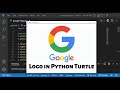 Google Logo Drawing Using Python Turtle | Python For Beginners | Learnonpy | @Python_Shorts @Google​