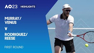 Murray/Venus v Rodriguez/Reese Highlights | Australian Open 2023 First Round