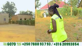 OWN THIS LARGE PLOT (950 m2) IN BUGESERA - MAYANGE near Main Road I INCLUDING Existing HOUSE