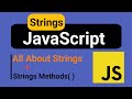 String in Javascript || String Methods #javascript