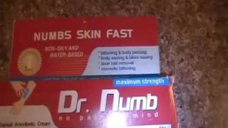 Dr. Numb Review by Jorblan Romero of Florida - Painless Tattoo Numbing Cream