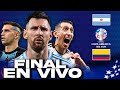 🔴 ARGENTINA vs COLOMBIA EN VIVO ⚽️ COPA AMERICA 2024 FINAL 🔴 MESSI VS JAMES SOLO AUDIO ONLY