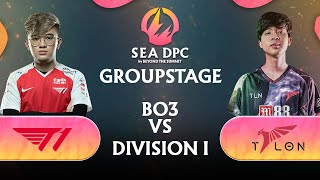 [FIL] T1 vs Talon Esports (Gabbi vs 23savage | BO3) DPC SEA 2022 Tour 3: Division I \u0026 II