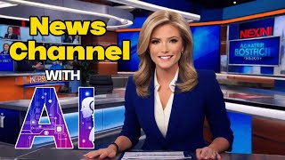 How To Create A News Channel With AI | AI News Video Generator | Generates AI Lip Sync😱