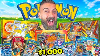 I Opened a GIANT $1,000 Charizard Mystery Box!