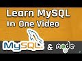 Learn MySQL with Nodejs in one Video