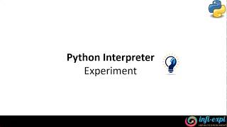 3. Python Interpreter - Demo