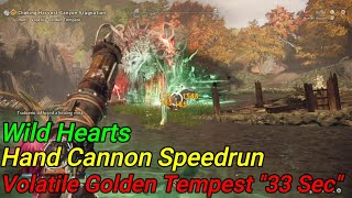 🎮Wild Hearts 😛Hand Cannon Speedrun 😱Hunt: Volatile Golden Tempest \