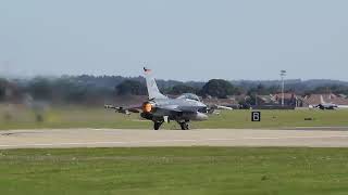 F-16 Afterburner Takeoff