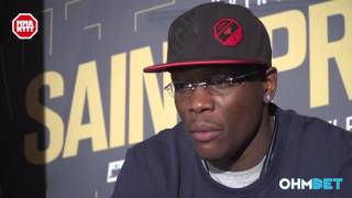 UFC 197   OVINCE SAINT PREUX EXCLUSIVE MEDIA DAY  "I WANTED TO STAY WITH MY GUYS "